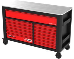 KS Tools Gereedschapswagen - Leeg - 14 lades - Rood