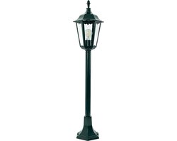 KS Verlichting - Ancona 1 - Terraslamp - Tuinlamp - Aluminium - Zeskant - Klassiek - Groen