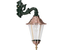 KS Verlichting buitenlamp - Hoorn - E27 - Koper - Aluminium - M