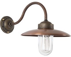 KS Verlichting buitenlamp - Landes - Stallamp - E27 - Klassiek - Brons - Koper
