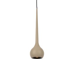 KS Verlichting - hanglamp - Lynea - LED - plafondlamp - dimbaar - hanglampen eetkamer - 3000k - aluminium - champagne