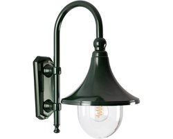 KS verlichting Muurlamp - Rimini - Buitenverlichting landelijke - E27 - Groen