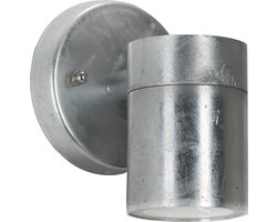 KS Verlichting - wandlamp - Orbis - downlighter - verzinkt staal - GU10 - zilver - buitenverlichting