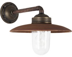 KS Verlichting wandlamp - Palazzo - E27 - Klassiek - Brons - Koper