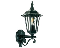 KS Verlichting wandlamp - Sfeero - Staand - Buitenlamp - E27 - Glas - Klassiek - Aluminium - Groen - Zwart