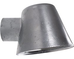KS Verlichting - wandlamp - Vita Cup - verzinkt - staal - landelijk - GU10 - muurlamp - buitenverlichting