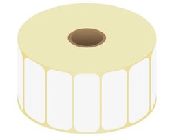 KTC Etiket 1 rol 51x25mm compatible Zebra 880199-025D 2580 stuks op rol