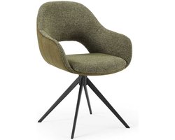 Kuipstoel matera luxe confortabel draaibaar modern moss kleur/groen