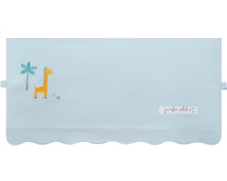 Kukka Giraffe Blue Luifel voor 70 x 140 cm Houten Huisbed KFT3001