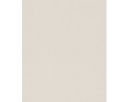 Kumano - Linnenlook - Wallpaper - Behang - Vliesbehang - Beige/Wit - 0,53 x 10,05 M.