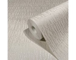 Kumano - Teardrops - Luxe Behang - Vliesbehang - Wallpaper - Beige - 0,53 x 10,05 M.