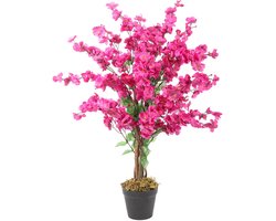 Kunst Kersenbloesem Boom | Paars – 90 cm – Volle Nep Bloesemboom – Bloesem Kunstboom Extra vol