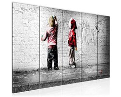 Kunstafdruk Schilderij Kinderen Muurdecoratie Fleece Canvas voor Huiskamer en Slaapkamer