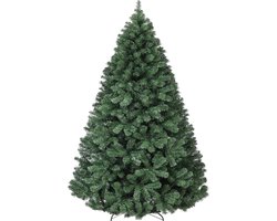 Kunstkerstboom 140 cm – 380+ takpunten – industriële PVC – inklapbare, verzwaarde metalen standaard – voor thuis en kantoor