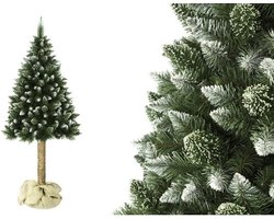 Kunstkerstboom - 180 cm - op stam - 3-delig