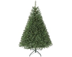 Kunstkerstboom - Inklapbare takken - Metalen standaard - Groen