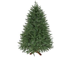Kunstkerstboom - realistische uitstraling - inklapbare takken - groen