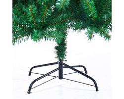 Kunstkerstboom Slim Pencil, Spruce PVC, Slanke binnen- en buitenkerstboom met metalen standaard - Ruimtebesparend, Hoogwaardig en Realistisch, Ideaal voor thuis, op kantoor en als feestdecoratie