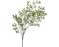Kunstmatige bamboe takken - decoratie - 110 cm - groen - kunststof