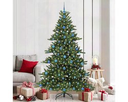 Kunstmatige Inklapbare Kerstboom | Kunstkerstboom | Kerstversiering met 300 LED 210 cm PVC