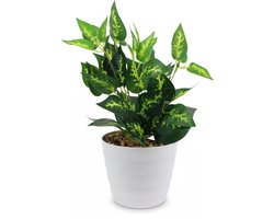 Kunstplant in pot-40x16cm-Nep Planten-Voor Binnen en Buiten-Kamer decoratie-