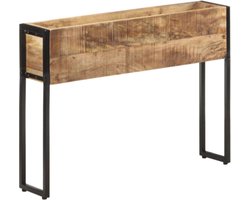 Kunstplant met pot rododendron 155 cm groen en roze