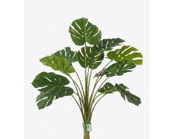 Kunstplant Monstera 60cm – Grote Kunstplant – Realistische Gatenplant – Onderhoudsvrij – Groene Kamerplant Decoratie