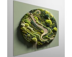 Kunstprint | Wanddecoratie | Dibond | 20 × 20 cm