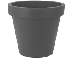 Kunststof Bloempot Antraciet Ø60 cm - Hoogte 52 cm