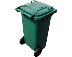 Kunststof Rolcontainer, kliko, Afvalcontainer Mini-container 120 Liter groen