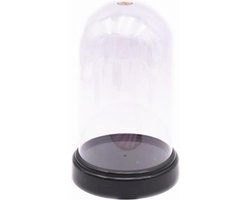 Kunststof Stolp 8 bij 12,5cm Zwarte Voet