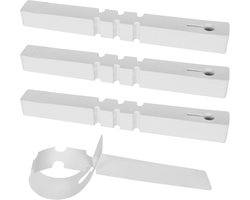 Kunststof taklabels-Oponthoud -300stuks -plantenetiket voor in de tuin- 21*2 cm - Tuinieren - Steeklabels - weatherproof