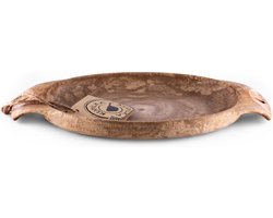 KUPILKA 44 Groot bord Bruin