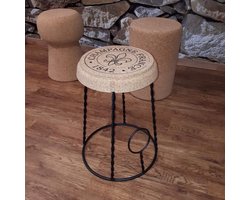 Kurk - kruk - krukje - bijzettafel - champagne