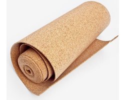 Kurk24 - Isolatie kurk op rol - Isolatiemateriaal - Ondervloer - 0,2cm x 50cm x 1000cm