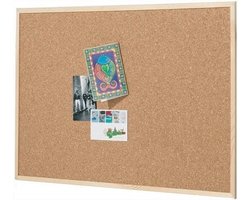 Kurk24 Prikbord - Houten lijst - 90 x 60 cm