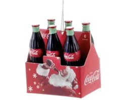Kurt S. Adler - Coca-Cola 6-Pack Ornament 8cm