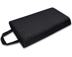 Kurtzy Knielkussen van Schuim met Draaghandvat - L43 x B24 x H4,7 cm - Extra Dikke Comfortabele Kniemat van Traagschuim - Tuinieren, Yoga, Oefening Knieler & Babybadkussen