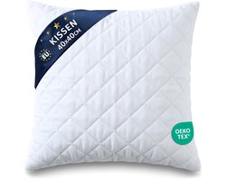 Kussen 40x40 cm met Vulling – Binnenkussen voor Sierkussens en Decoratie – Hoofdkussen Slaapkussen OEKO-TEX Gecertificeerd Wasbaar op 60 Graden Zacht Ademend Vormvast Wit 30 x 50 cm