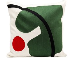 Kussen Art Line groen Kare Design