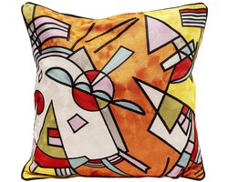 Kussen Art Line oranje Kare Design