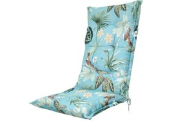 Kussen hoge rug ca.123x50cm Outdoor+ Grasse aqua
