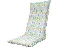 Kussen hoge rug ca.123x50cm Outdoor+ Trivia mint