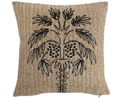 Kussen Home ESPRIT Natuurlijk Palmboom 42 x 15 x 42 cm