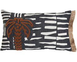 Kussen Home ESPRIT Tropisch Palmboom 50 x 15 x 30 cm
