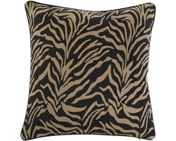 Kussen Home ESPRIT Zwart Gouden 45 x 15 x 45 cm