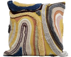 Kussen Lava bruin 45x45cm Kare Design