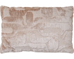 Kussen Lies 40 x 60 cm - Luxe Sierkussen met Fluweelachtige Structuur
