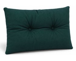 Kussen Lounge Tuinmeubelen - Rugkussen 40x70 cm Rug Rattan Ideaal voor balkon terras loungeset buiten comfort vulling dik duurzaam Groente