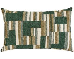 Kussen met afneembare hoes van chenille CALIX